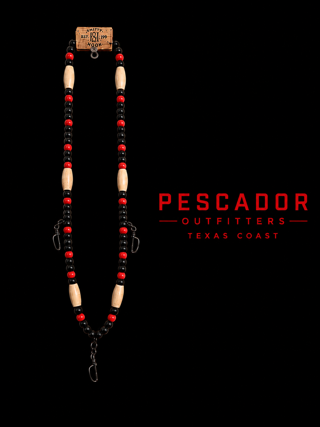 Handmade custom fishing lanyard