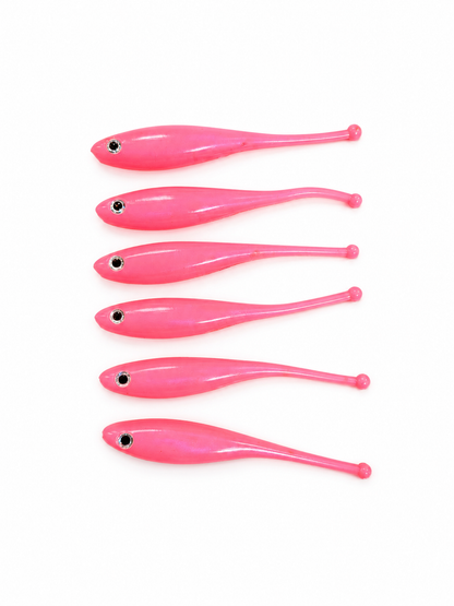 Texas Slam Lures 5” ball tail shad